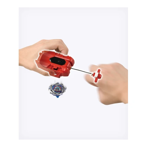 左回轉旋風發射器 L 紅色版 BX-47（其他角度）